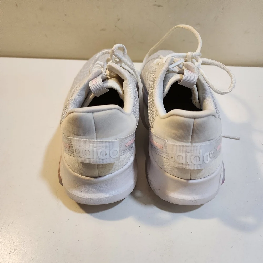 Adidas Gray and Pink Sneakers Size 7